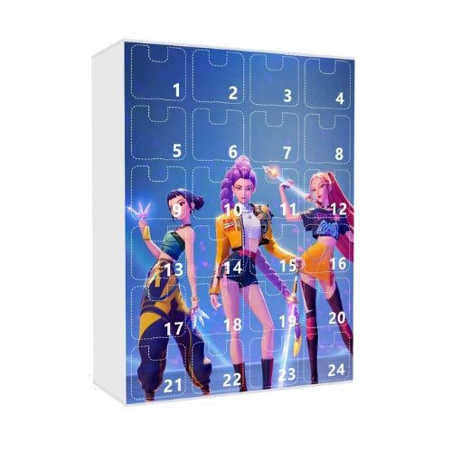 Calendrier de l'Avent K-pop Demons Hunters - 24 cases