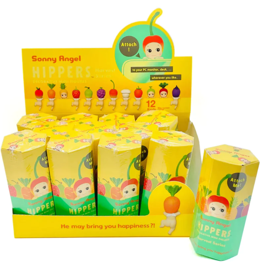 Figurine Sonny Angel Hippers Fruits et Légumes : box de 12 boîtes