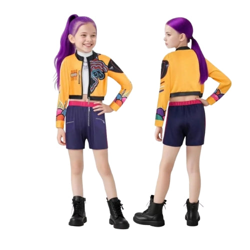Costume K-pop Demon Hunters - Rumi, Zoey, Mira - Déguisement Kpop Demon Hunters