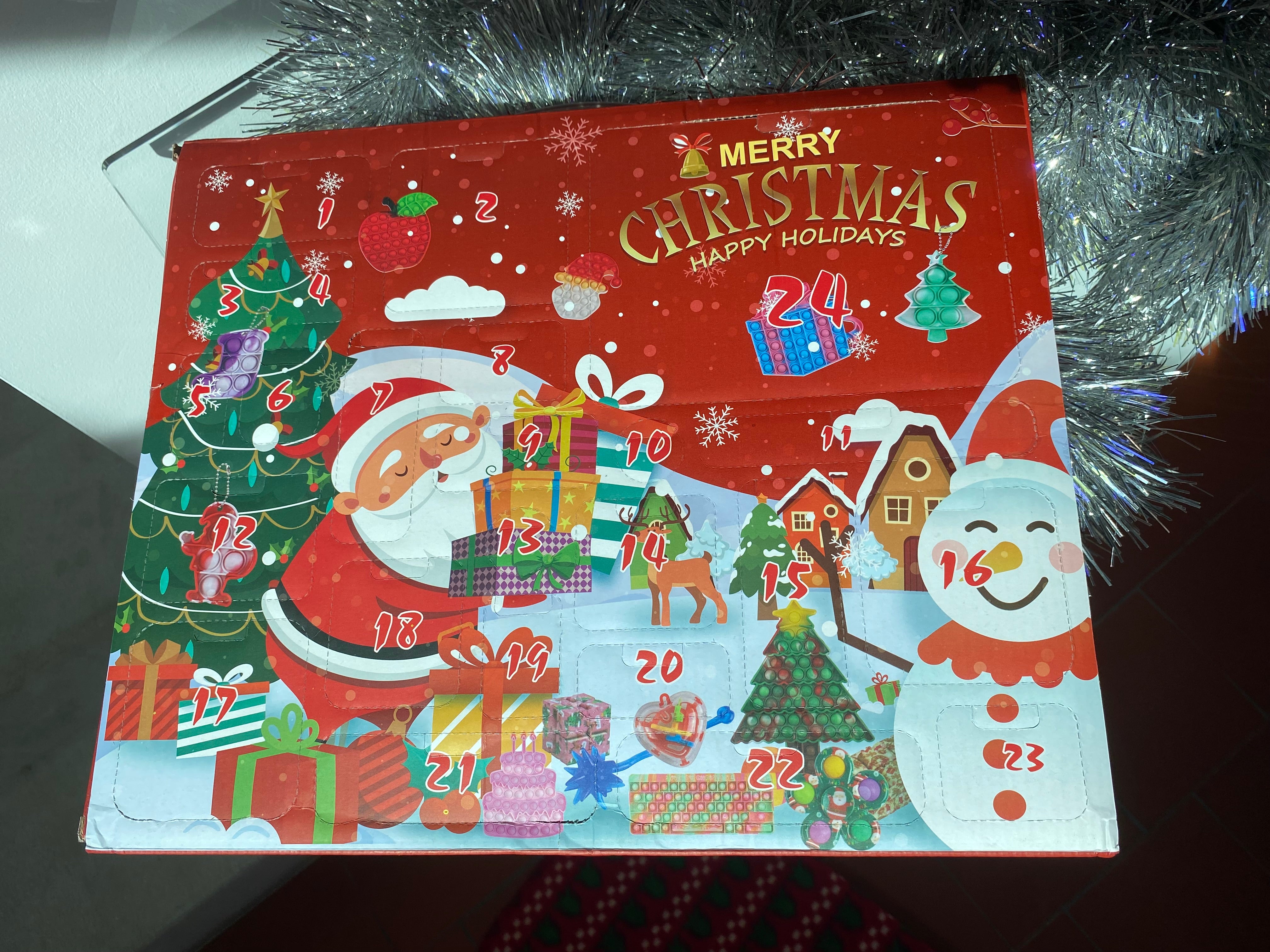 Calendrier de l'Avent Fidget Toys