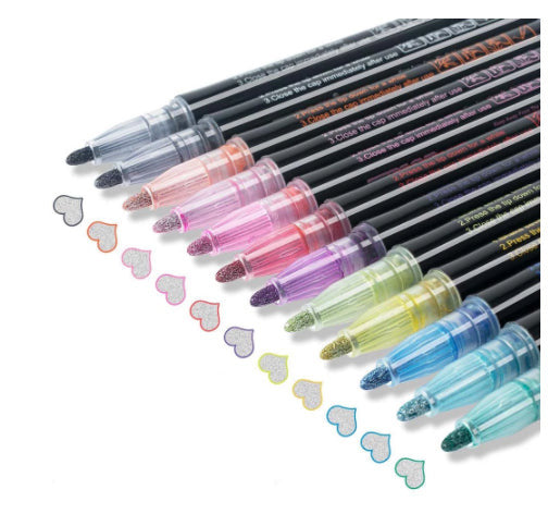 Feutre à double ligne