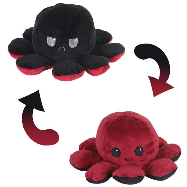 Peluche pieuvre réversible - Octopus réversible • Ma Peluche