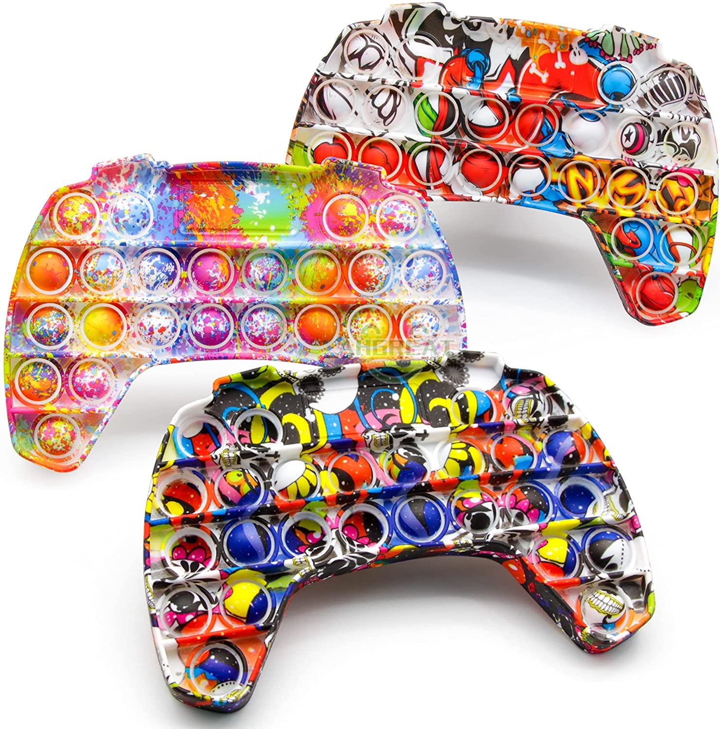 Pop it Manette coloré