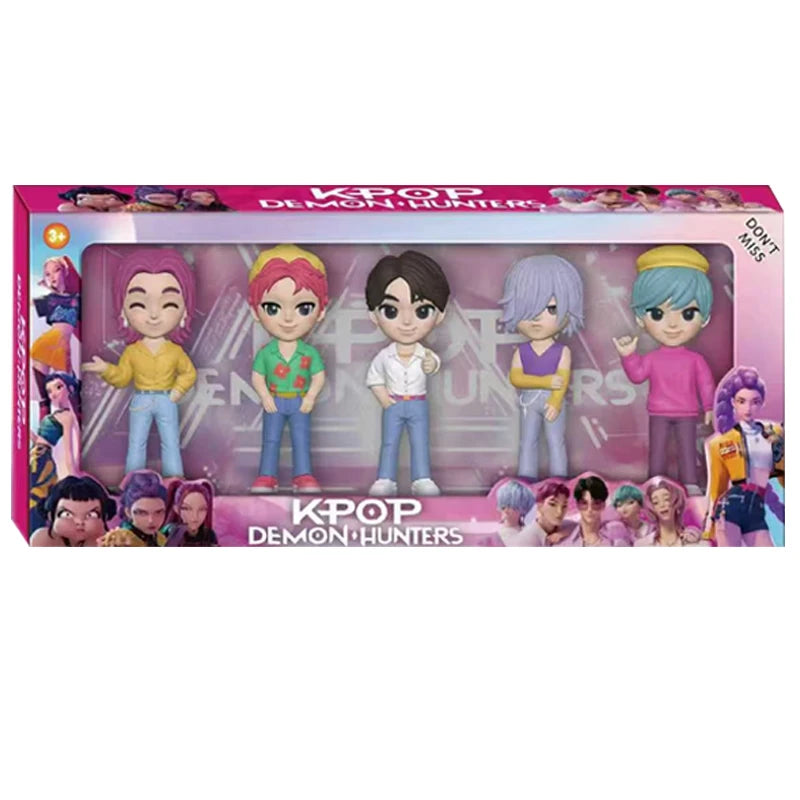 Coffret Poupée K-pop Demon hunters : Huntrix, Saja Boys