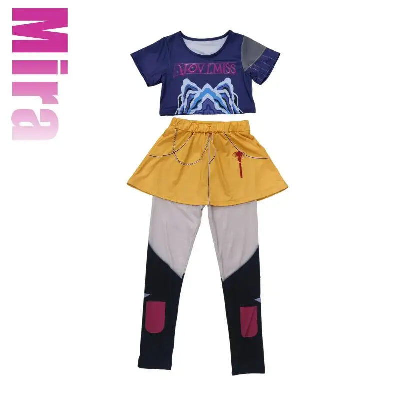 Costume K-pop Demon Hunters - Rumi, Zoey, Mira - Déguisement Kpop Demon Hunters
