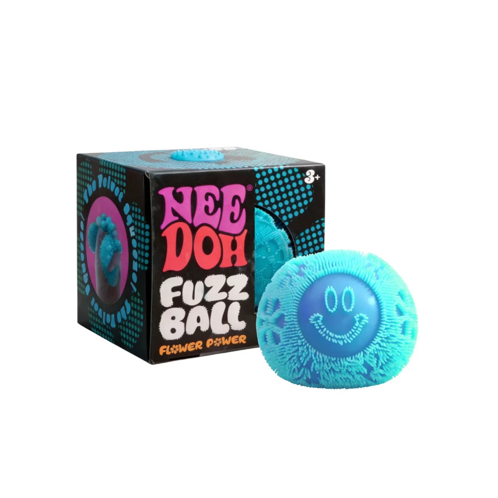 Balle Needoh Fuzzball Flower Power - Balle Squishy