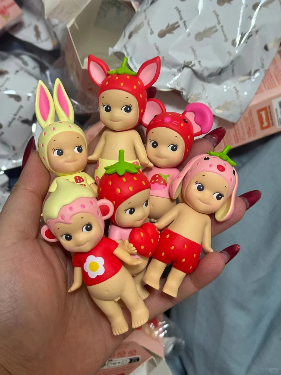 Figurine Sonny Angel Love Strawberry Series