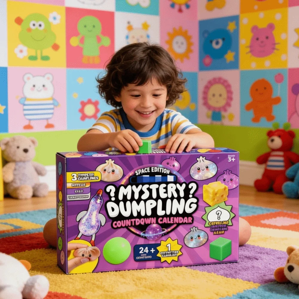 Calendrier de l'Avent Squishy Dumpling - Calendrier de l'Avent Squishies Anti-stress