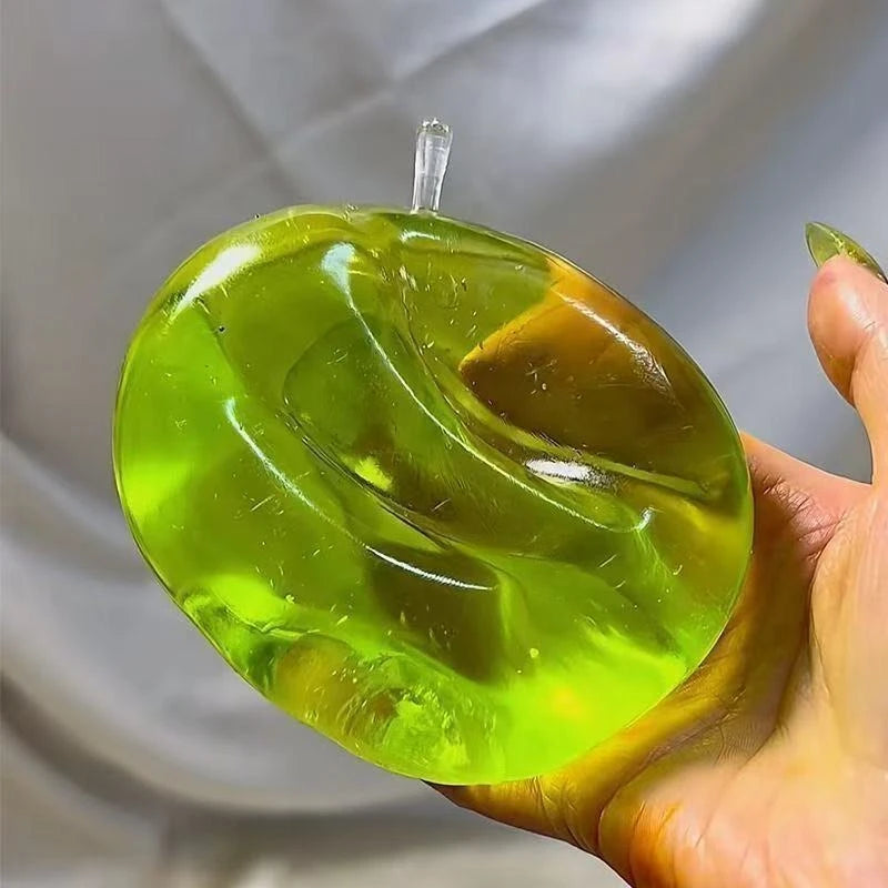 Squishy Pomme Verte Transparente
