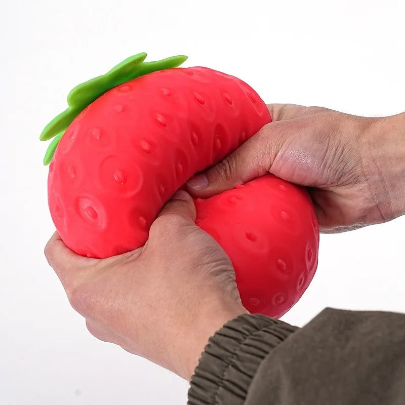 Squishy Fraise Anti-Stress