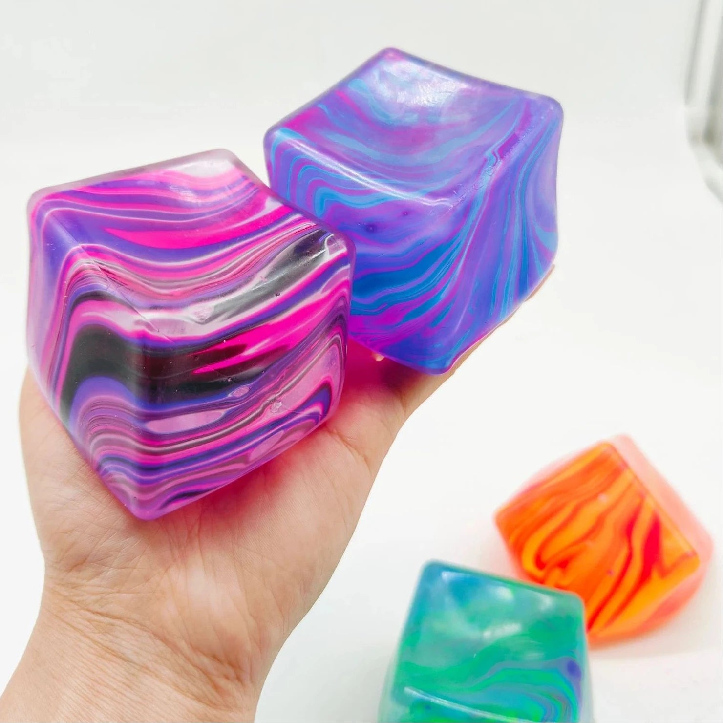 NeeDoh - Nice Cube swirl - squishy anti stress