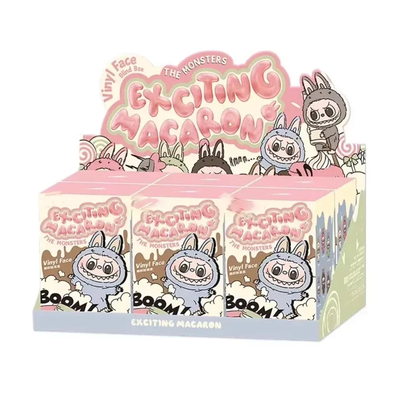 Peluche Labubu - Exciting Macaron Series - The monsters- 6 pièces