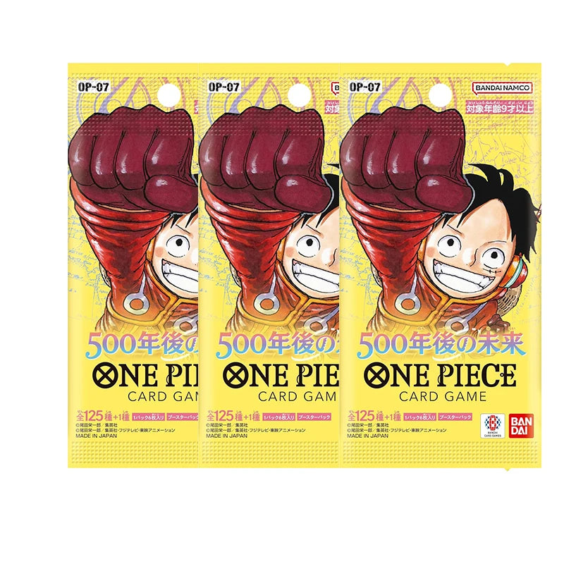 Lot de 3 Boosters Cartes One Piece OP07 - 500 ans dans le futur