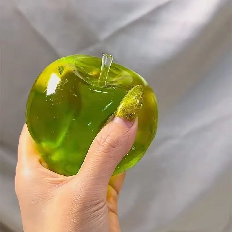 Squishy Pomme Verte Transparente