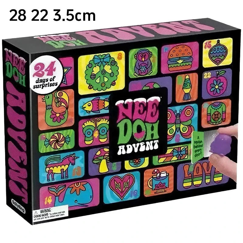 Calendrier de l'Avent Needoh 2026 - Calendrier de l'Avent squishies