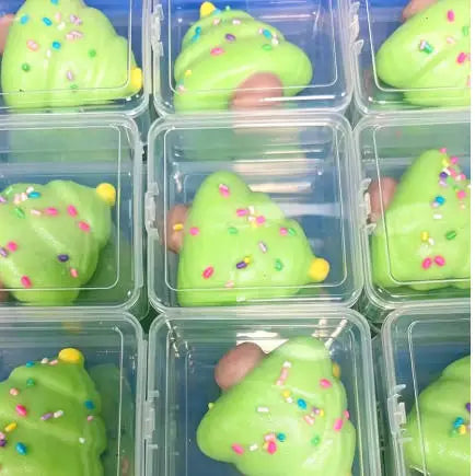 Pack Squishies Craquants de Noël - Squishy craquant Flocon, sapin et biscuit