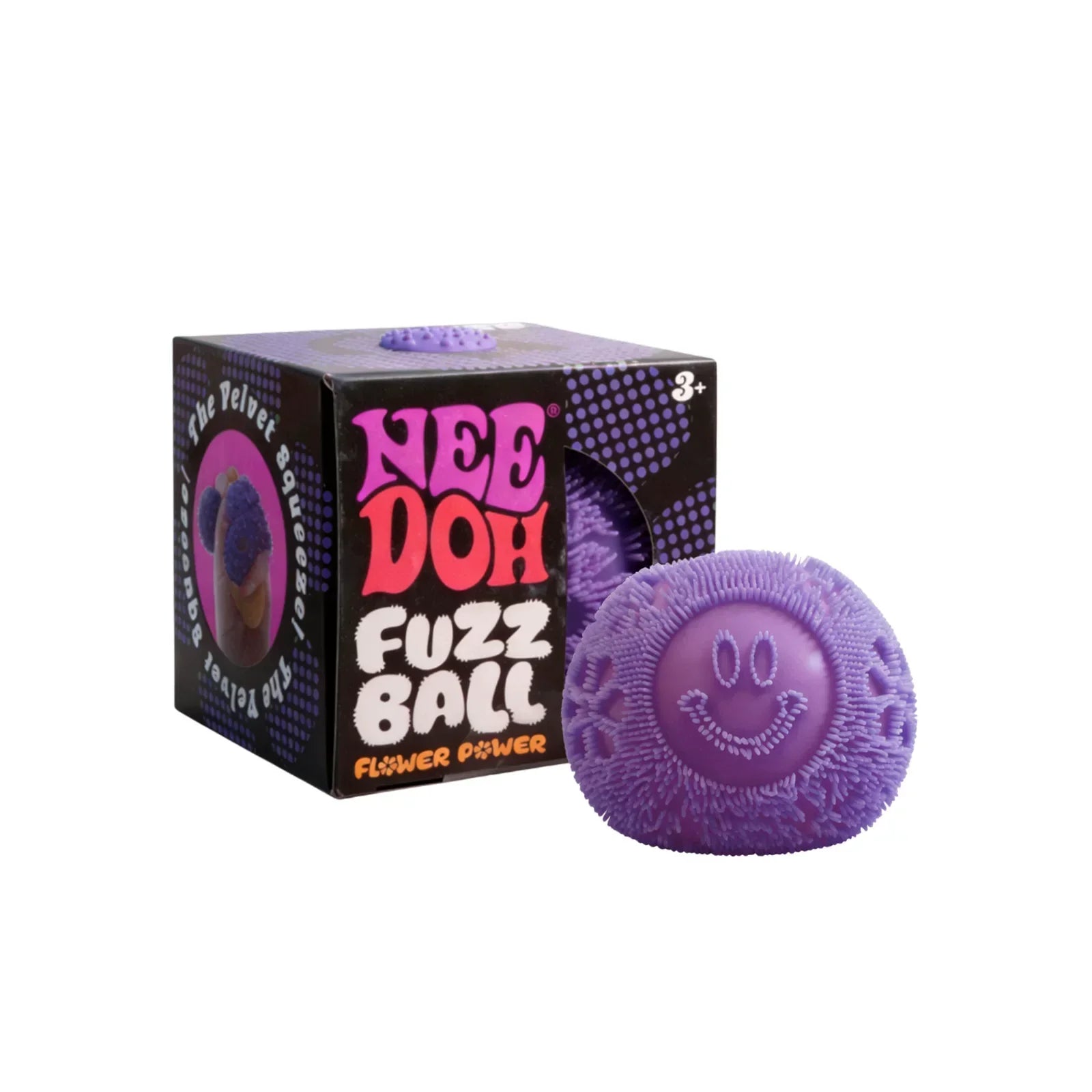 Balle Needoh Fuzzball Flower Power - Balle Squishy