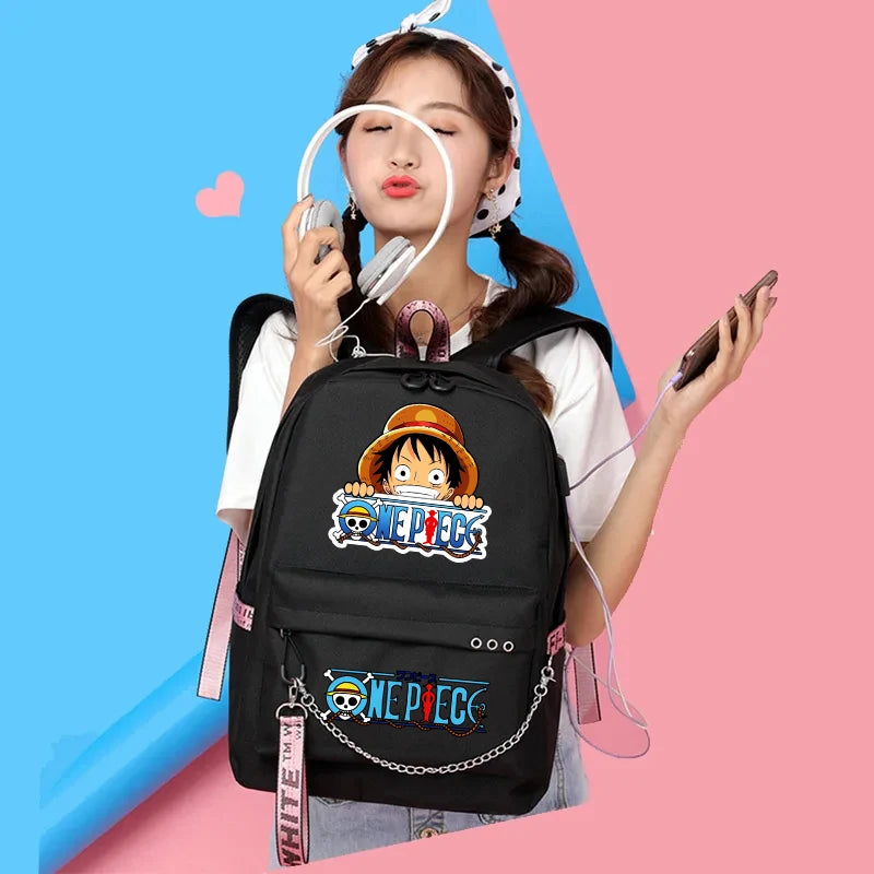 Cartable One Piece - Sac à Dos One Piece - Luffy