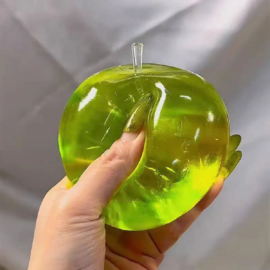 Squishy Pomme Verte Transparente