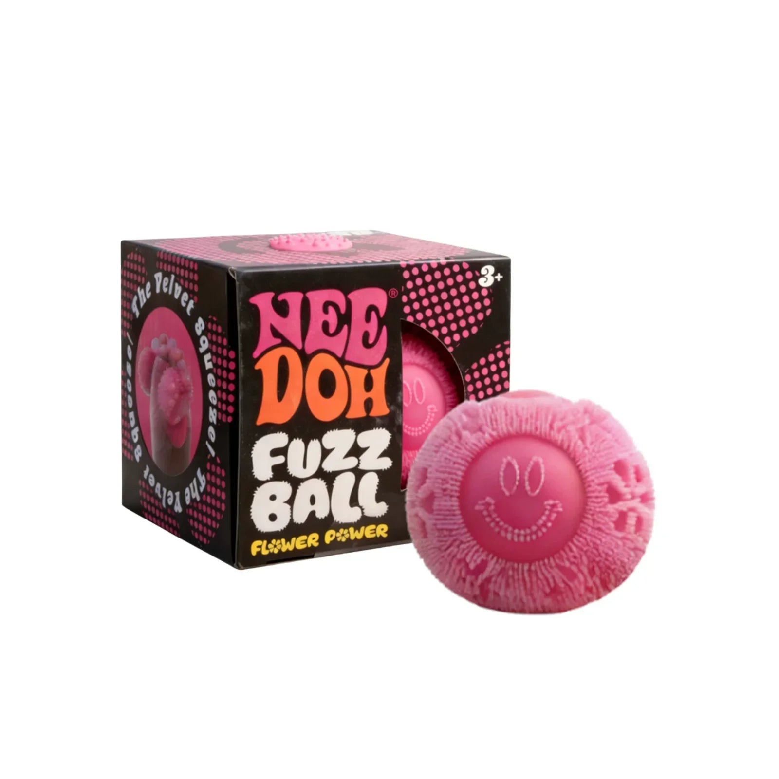 Balle Needoh Fuzzball Flower Power - Balle Squishy