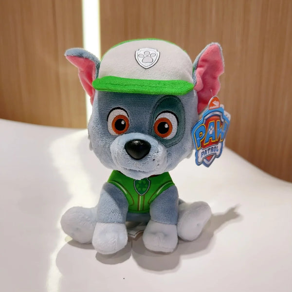 Peluche Pat’ Patrouille Rocky – 27,5 Cm – Animal En Peluche Doux – Cadeau Fille Garçon – Dès 3 Ans