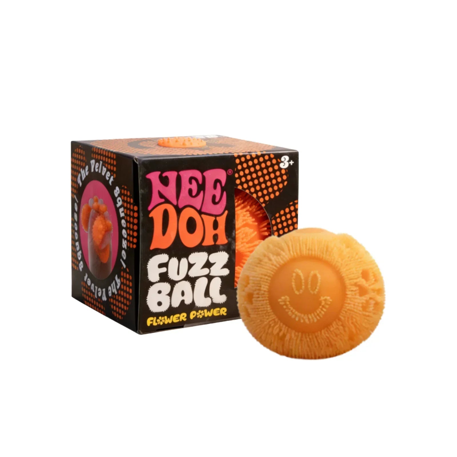 Balle Needoh Fuzzball Flower Power - Balle Squishy