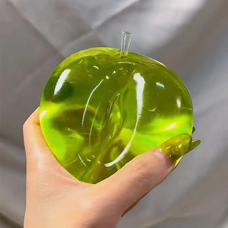 Squishy Pomme Verte Transparente