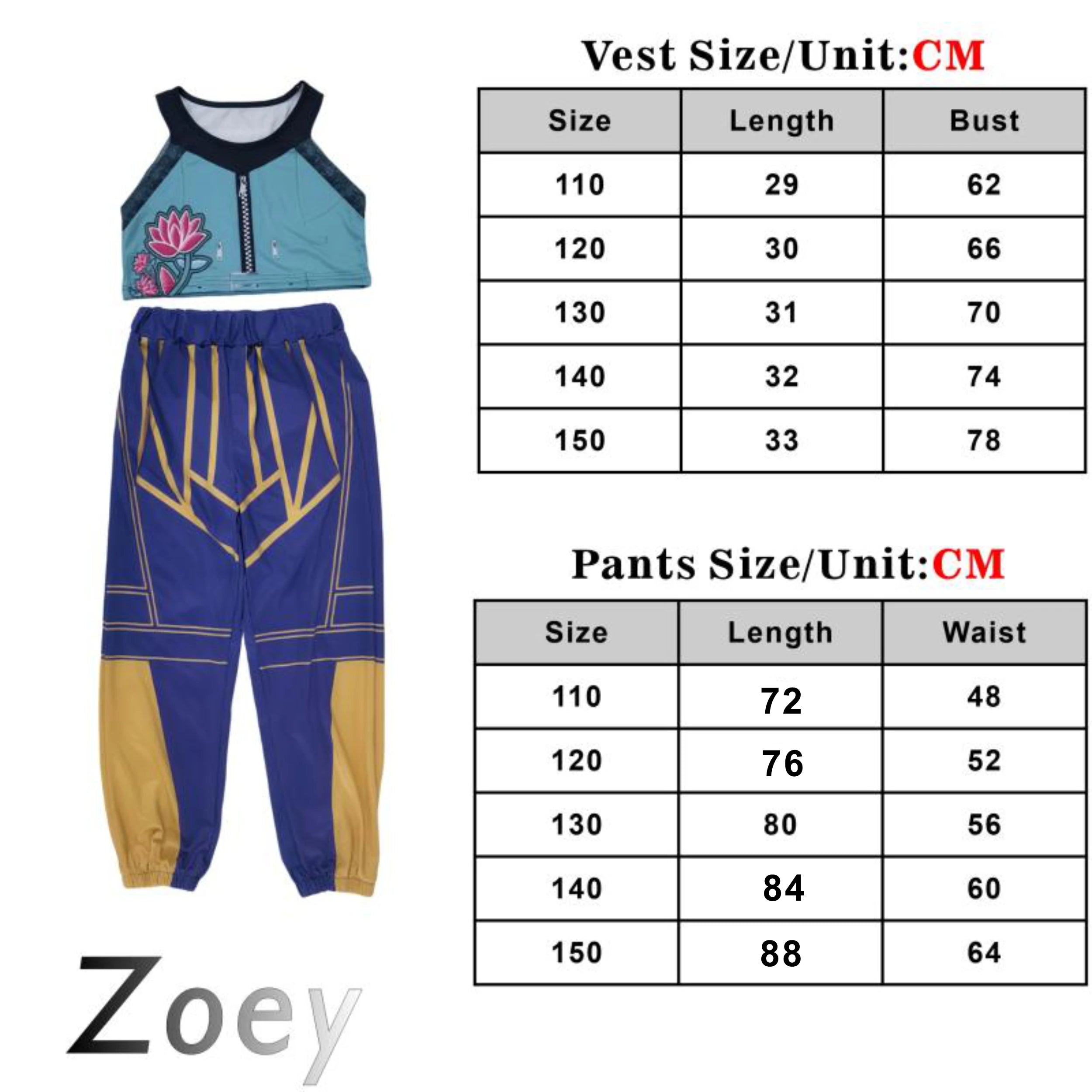 Costume K-pop Demon Hunters - Rumi, Zoey, Mira - Déguisement Kpop Demon Hunters