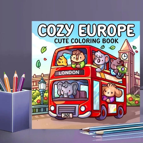 Livre de coloriage - Livre de coloriage adultes - Livre de coloriage enfants - Livre de coloriage anti-stress