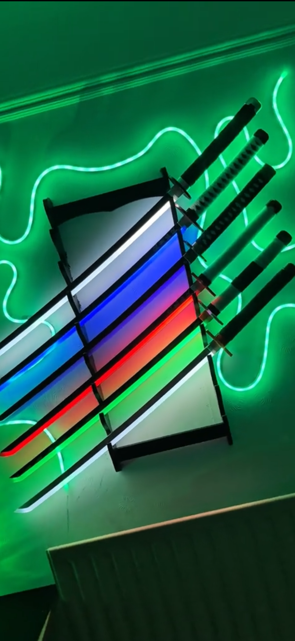 Katana Demon Slayer LED - 100cm - Réplique Cosplay