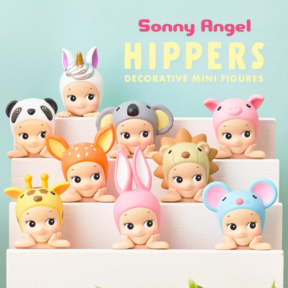 Figurine Sonny Angel Hippers Animaux : box de 12 boîtes