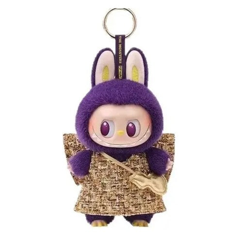 Porte-clés Peluche Labubu BB Angell - Avec Robe Gitane - Édition 2024 Neuve Sous Scellé