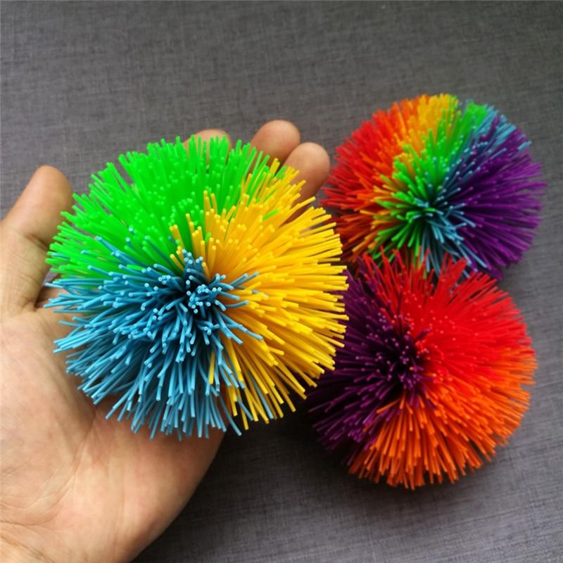 Balle fidget anti-stress Pompon - Balles sensorielles Autisme- Jilu