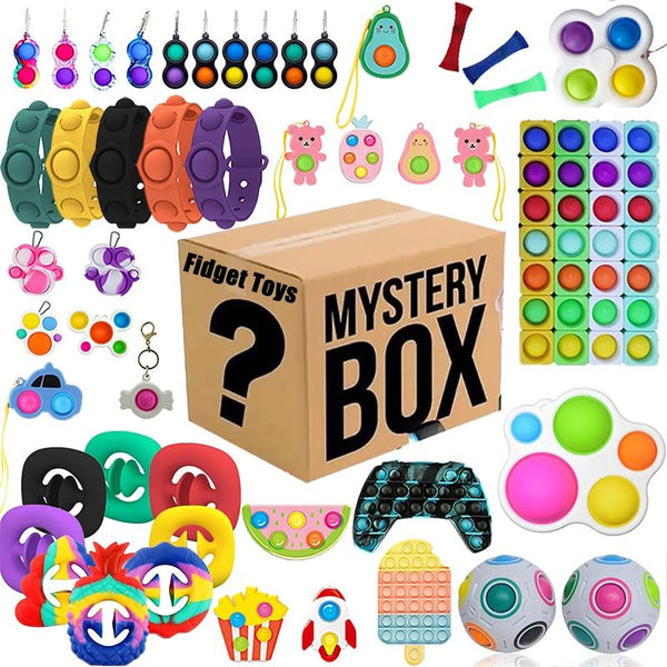 Boîte mystère pour enfants Mystery Scoop coffret cadeau pour enfants  Fidgets, activités, jouets boîte à fidget Cadeau parfait pour la  Saint-Valentin -  France