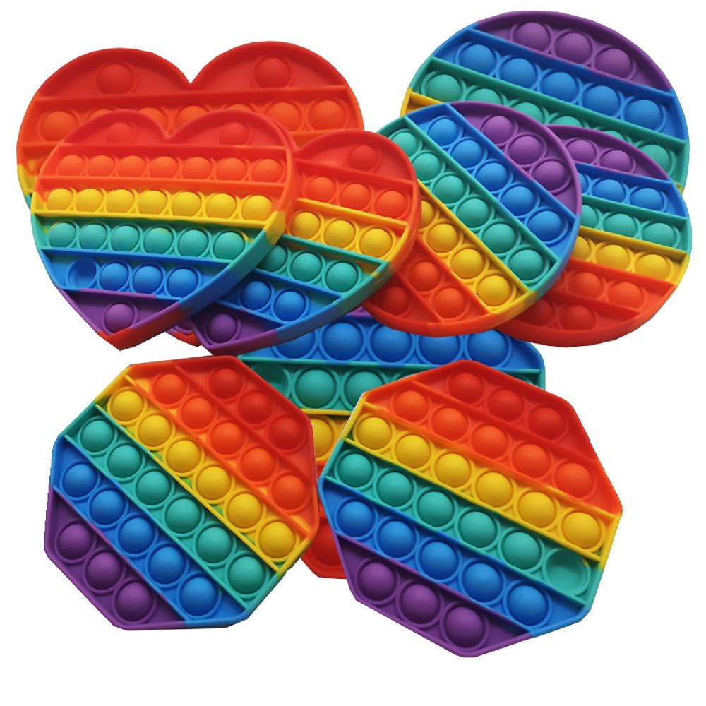 Pop it Fidget Toy Arc-en-Ciel