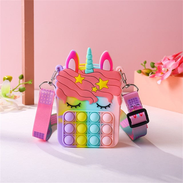 Sac Pop It licorne